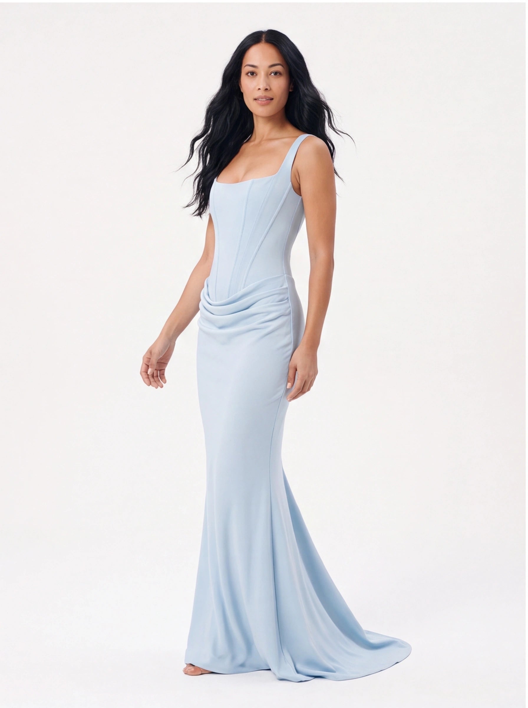Robe de Soirée Longue Bodycon Dos Nu