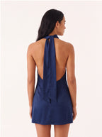Mini Robe de Soirée Col V Dos Nu Chic