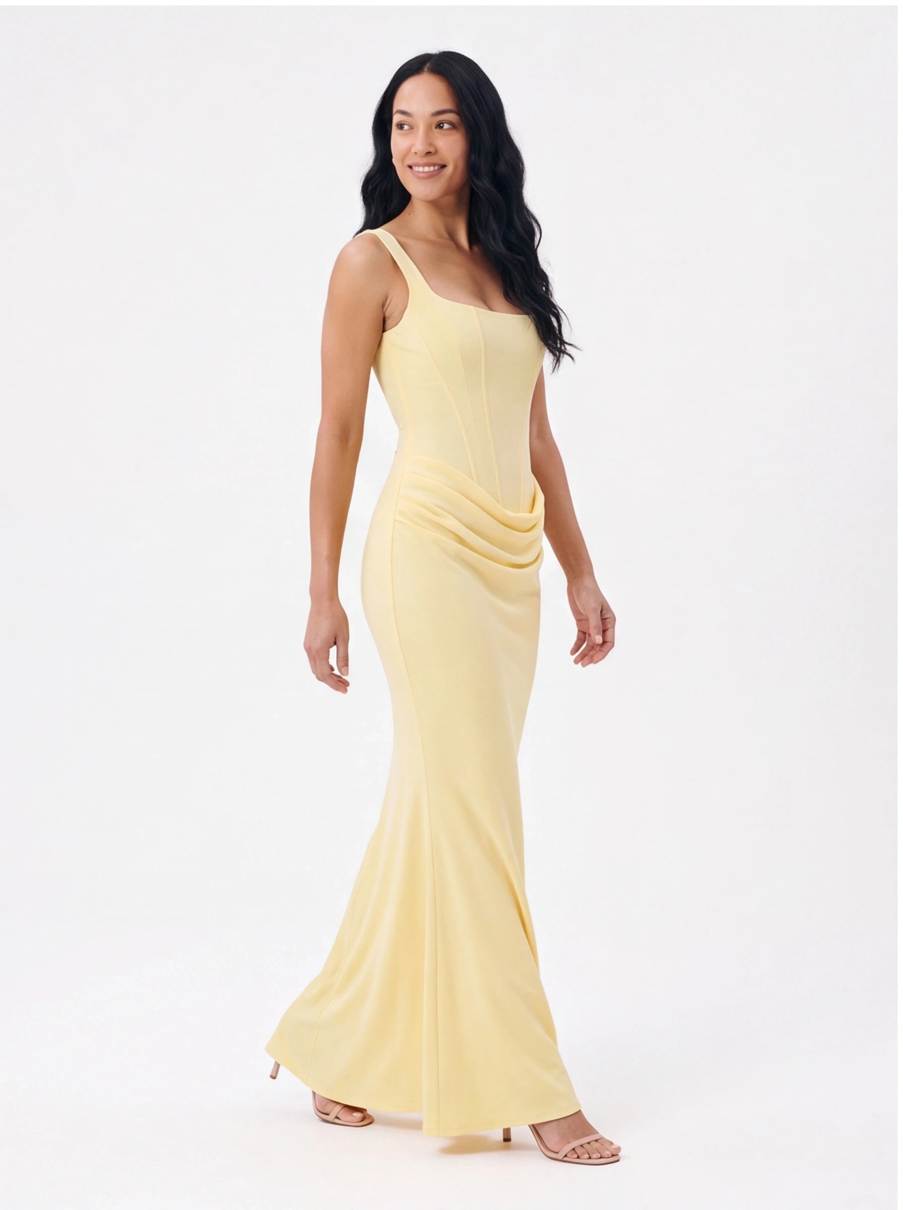 Robe de Soirée Longue Bodycon Dos Nu