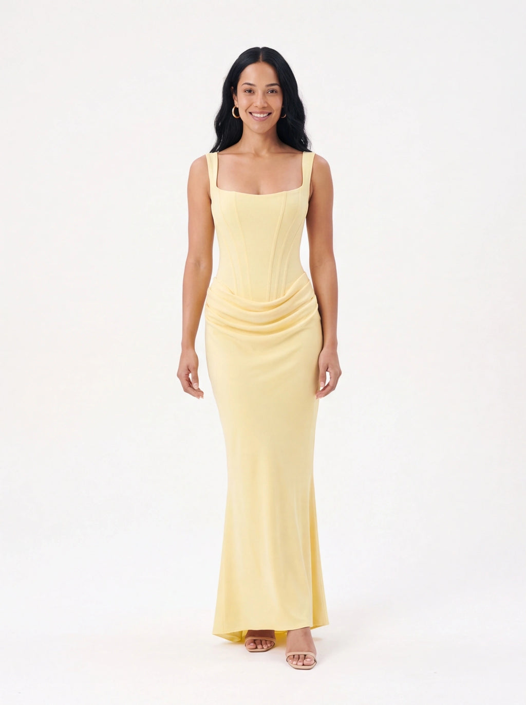 Robe de Soirée Longue Bodycon Dos Nu