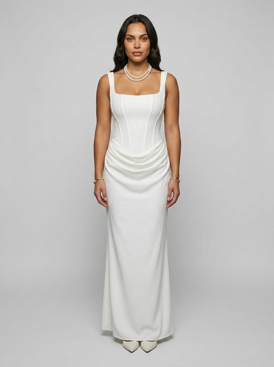 Evening Gown — On Model - Neutral | Generated by Modelize