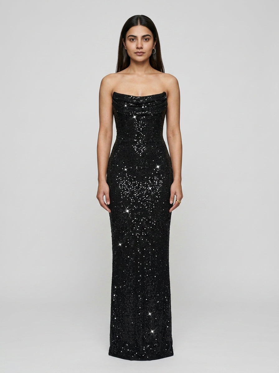 Evening Gown — On Model - Neutral | Generated by Modelize