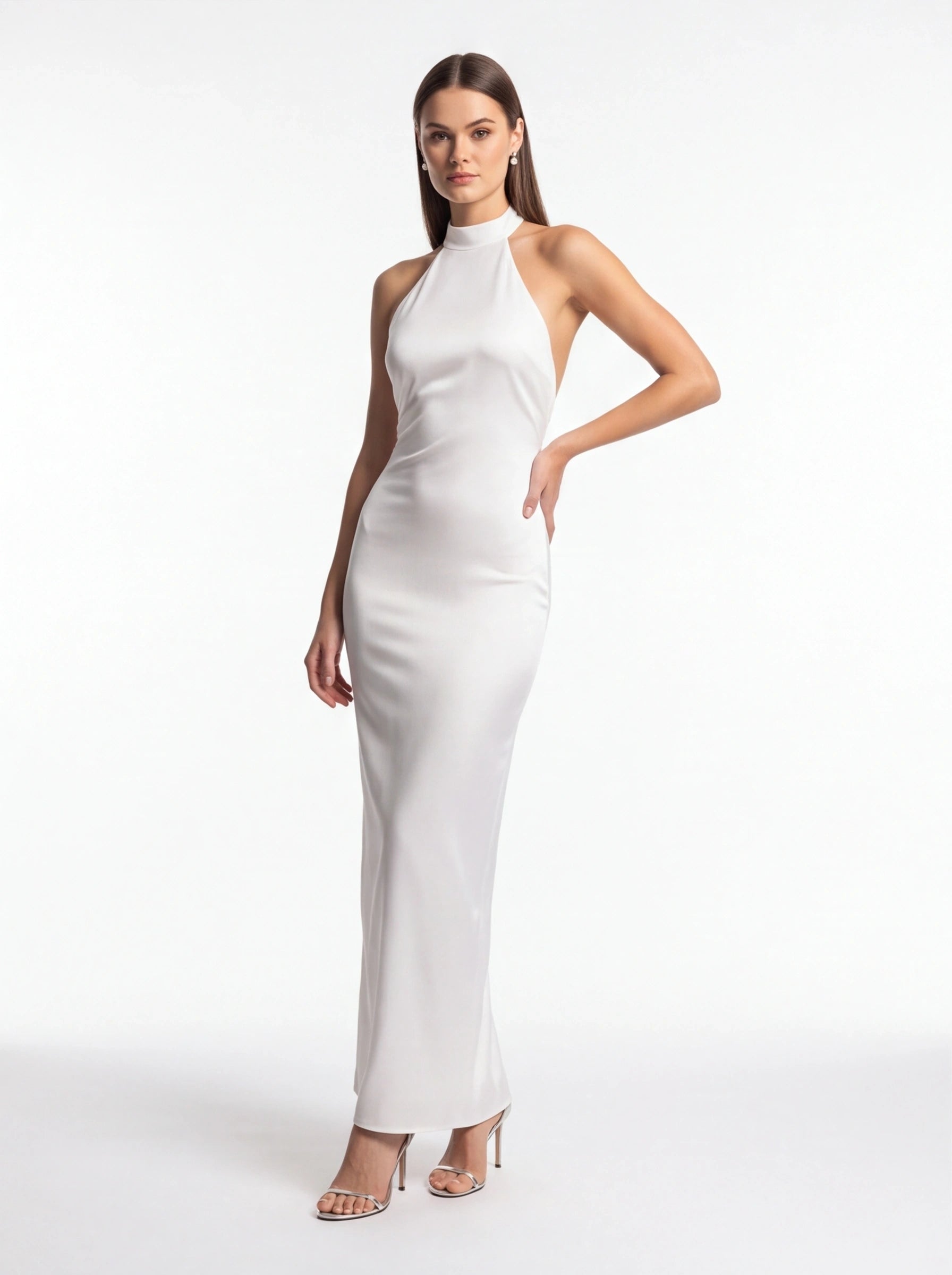 Robe de Soirée Dos Nu Glamour Luxueuse