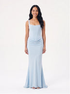 Robe de Soirée Longue Bodycon Dos Nu