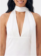Mini Robe de Soirée Col V Dos Nu Chic
