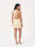 Mini Robe de Soirée Col V Dos Nu Chic