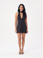Mini Robe de Soirée Col V Dos Nu Chic